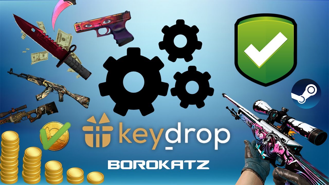 COMO FUNCIONA KEY DROP (Actualizado) | Código Promocional y de Oro + Como retirar skins y juegos!