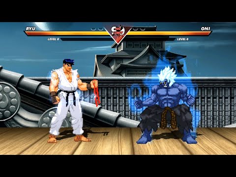 ICE POWER RYU vs ONI - Highest Level Insane Fight!