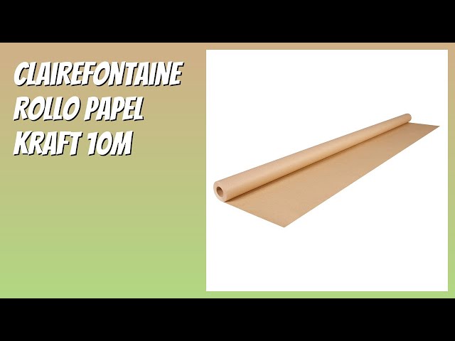 Vídeo relacionado con Clairefontaine, 223862C, Rollo de papel de regalo, Excellia Tiny Rolls, 5m x 35cm, 80g, Corazones