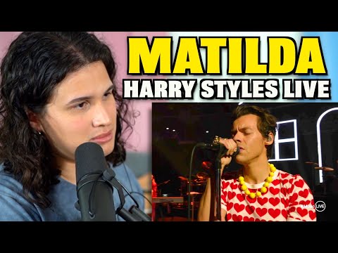 Vocal Coach Reacts to Harry Styles - Matilda (LIVE)