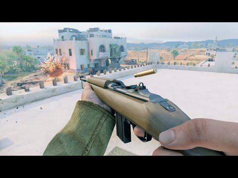 British/U.S. Forces VS Italian/German Forces - Gorge - Battle of Tunisia [1440p 60FPS]