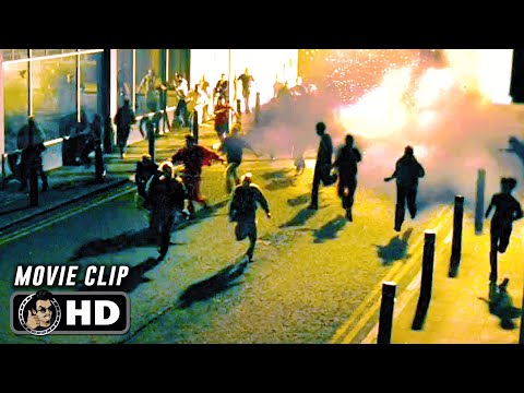 Firebombing The Zombie Army Scene | 28 WEEKS LATER (2007) Movie CLIP HD