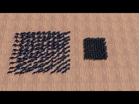 100 THANOS vs 100 CHUNK NORRIS - Ultimate Epic Battle Simulator UEBS