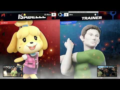 SOS 140 SSBU Winners Round 3 Jinx (WiiFit) vs. B-Rice (Isabelle)