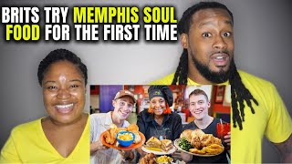 🇬🇧IS MEMPHIS SOUL FOOD BETTER?! Brits try Memphis Soul Food for the first time! |TheDemouchetsREACT