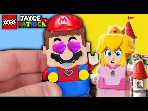 Lego Mario Reacts to Lego Peach!