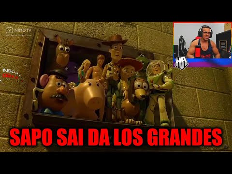 HUDSON AMORIM REAGINDO SAPO SAI DA LOS GRANDES! MANO TU É ?