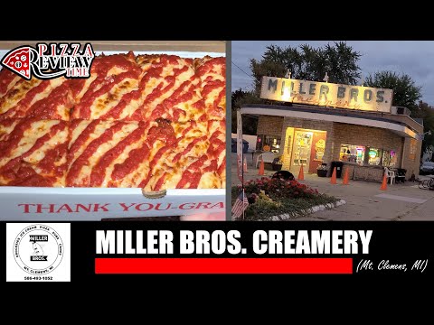 PIZZA REVIEW TIME 🍕 - Miller Bros. Creamery (Mt. Clemens, MI)