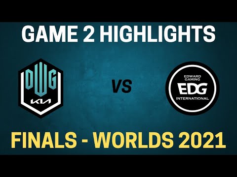 DK vs EDG Highlights - Game 2 - Finals - Worlds 2021