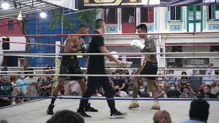 Prithiv (SG) vs Satria (INDO), Professional Boxing, Round 1