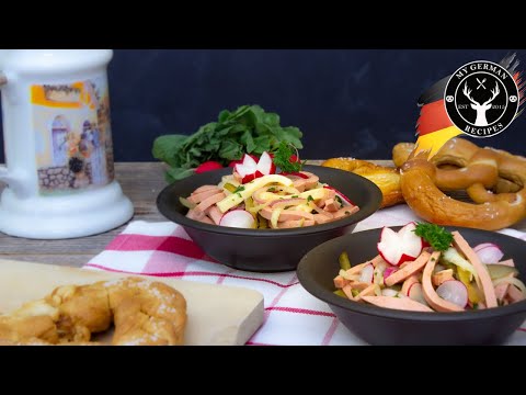 Bavarian Wurst Salad (& Swiss Version) ✪ MyGerman.Recipes
