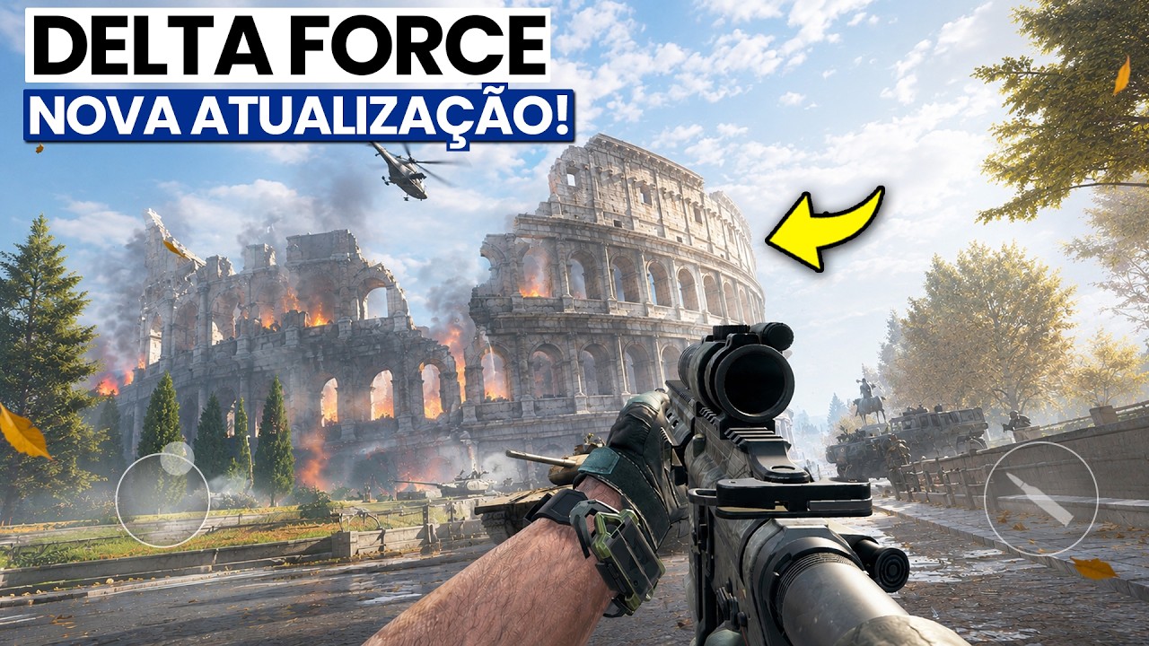 INCRÍVEL! NOVA ATUALIZAÇÃO do DELTA FORCE Mobile - NOVO MAPA, NOVO OPERADOR e muito mais
