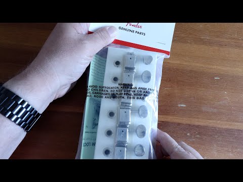Fender Vintage Locking Tuners - Unboxing, Installation & Review