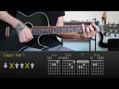 Elton John, Dua Lipa - Cold Heart | Easy Guitar Lesson Tutorial with Chords/Tabs and Rhythm