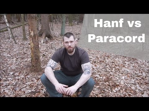 Hanf Schnur statt Paracord | Bushcraft ohne Plastik