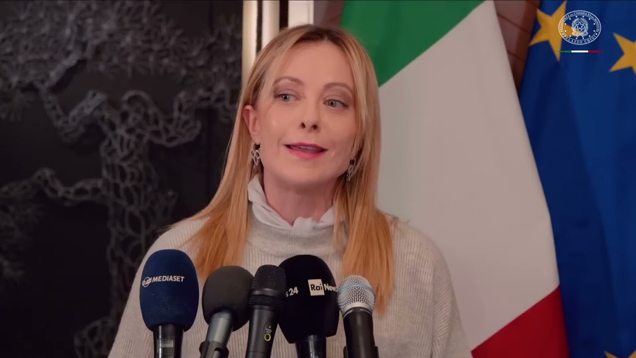 GIORGIA MELONI: "A DONALD TRUMP HO DETTO CHE L'AUMENTO DEI DAZI È UN ERRORE"
