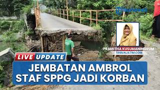 Nasib Nahas Karyawan SPPG Ponorogo, Jatuh dari Jembatan Ambrol Penghubung Desa Nambak & Koripan