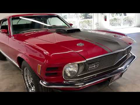 1970 Ford Mustang Mach 1 (CC-1617964) for sale in Fairfield, California