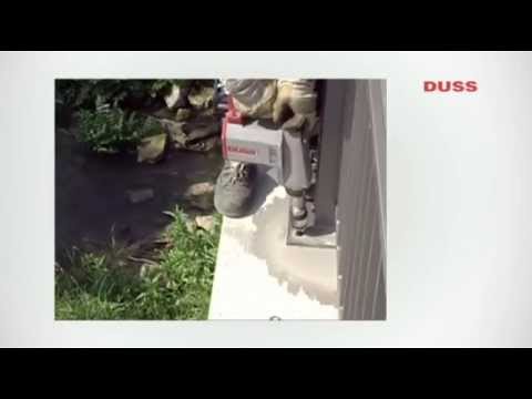 Anwendungs Video DUSS DIA 50W Präzise Bohrungen in Naturstein und Beton