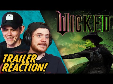 Wicked Official Trailer Reaction