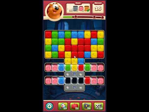 Toon Blast Level 1810 - NO BOOSTERS 🐻🐺🐱 | SKILLGAMING ✔️