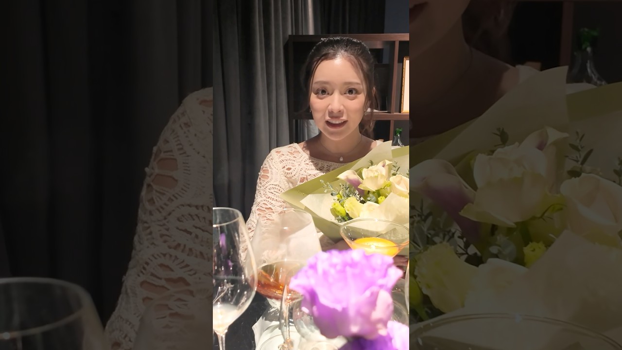 28歳の誕生日当日🎂🥂幸せすぎた1日Vlog🎄🎁　#誕生日 #クリスマスマーケット #vlog #shorts