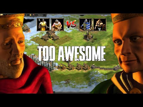 I'm uploading every game of AOE2 I play until I die in 4K - Ep319: Too Awesome