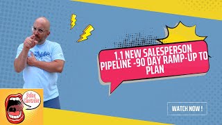 New Salesperson Pipeline - 90 Day Ramp Up To Plan-  Sales Chowder
