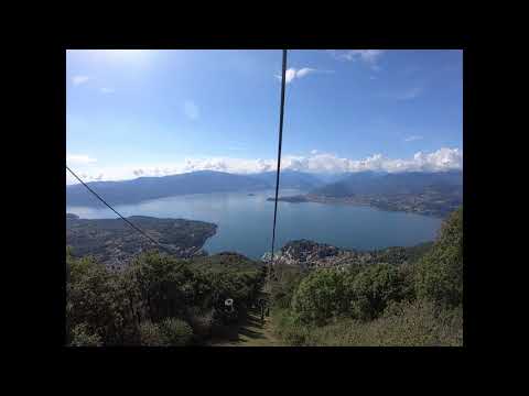 Lake Maggiore Funicular/Funivie del Lago Maggiore HD POV