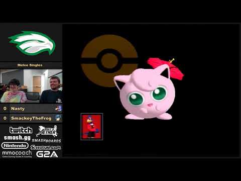 Nasty vs SmackeyTheFrog - UNT Melee 9/28/18 - Melee Singles