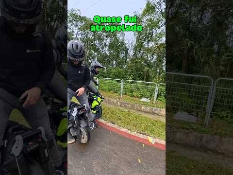 QUASE FUI ATROPELADO NO TESTE DO F22 MONOCICLO 😱 | Santos