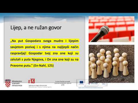 Islamski vjeronauk 4. razred SŠ - Lijep, a ne ružan govor