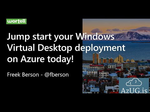 Azure Meetup Application and Desktop delivery