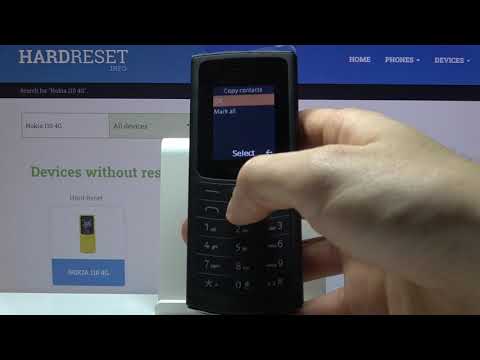How to Copy Contacts on NOKIA 110 – Transfer Phone Numbers