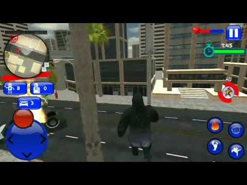 Gorilla Vs Robot City Rampage Android Gameplay HD