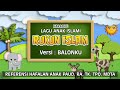 Karaoke Lagu Anak Islami RUKUN ISLAM Versi Balonku