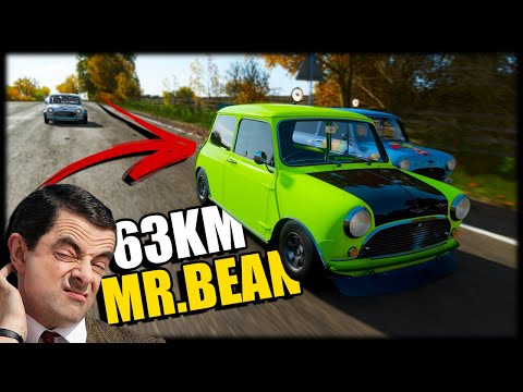 CORRIDA de 63KM com CARRO do MR.BEAN - Forza Horizon 4 online