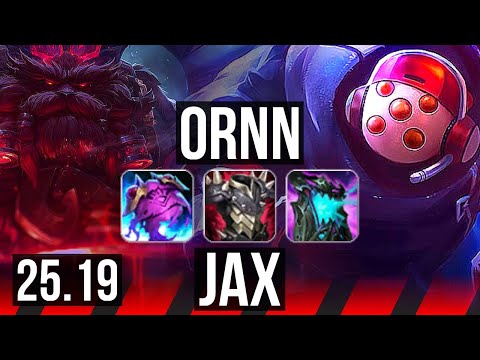 ORNN vs JAX (TOP) | KR Master | 25.19