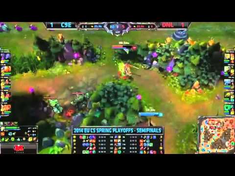 C9E k0u Xin Zhao VS DNL Kikis Master Yi Game 3 Highlights   EU CS 2014 Spring Semifinals MUST SEE