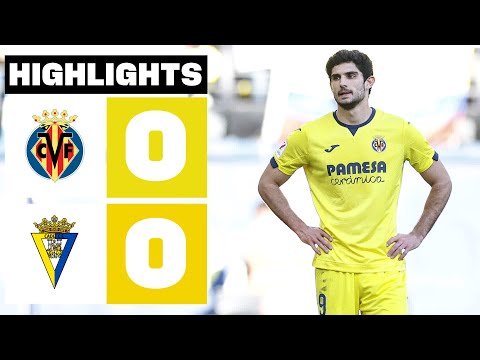 Resumen de Villarreal vs Cádiz Jornada 23