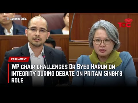 WP chair challenges Dr Syed Harun on integrity during debate on Pritam Singh’s role