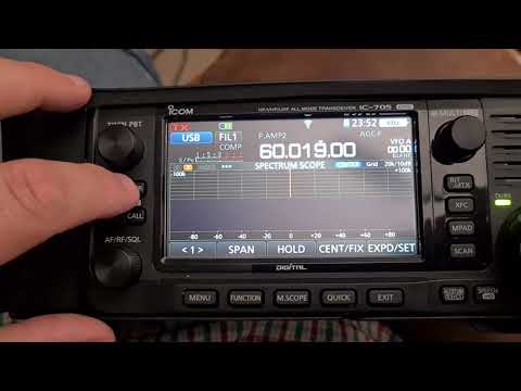 Icom IC-705 Wideband on 4m/70MHz
