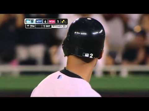 2012/06/15 Jeter's hit scores two