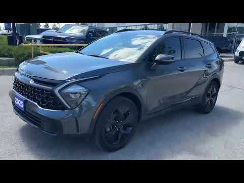 2025 Kia Sportage LX AWD in Black for sale at Pine Tree Ford in Woodbridge, ON