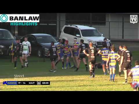 2019 NHRU - Premier 1 Round 7 Highlights - Hamilton v Maitland