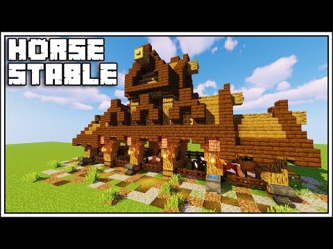 Unleash Ultimate Horse Magic! Minecraft Horse Stable [Build]