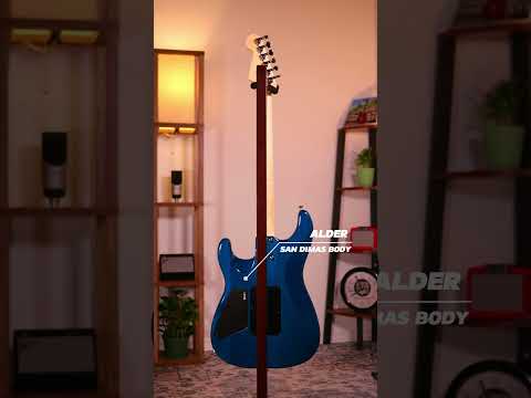 Charvel MJ San Dimas Style 1 HSH FR M QM - Maple Fingerboard, Caribbean Burst image 21