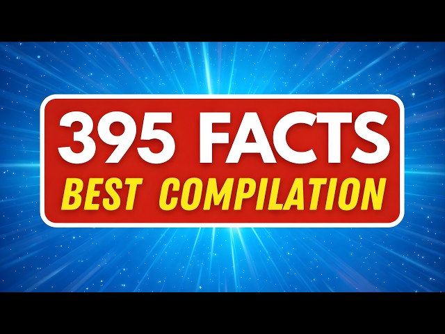 395 INSANE Amazing FACTS That Will Blow Your Mind 😮 |  Zarpado Mega Compilation SDDEFAULT Thumbnail
