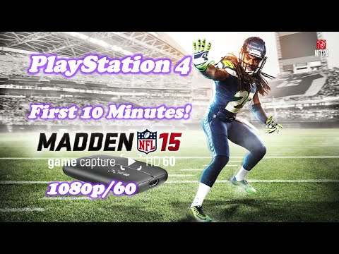 Madden 15 PlayStation 4 Gameplay First 10 Minutes - PS4 Gameplay | 1080p/60