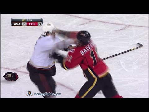 Ben Lovejoy vs Mikael Backlund Apr 19, 2013